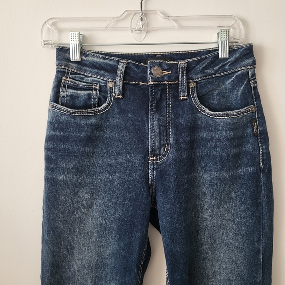 Silver Jeans Co. Avery Slim Boot Ladies Jean size 27 - Picture 4 of 10